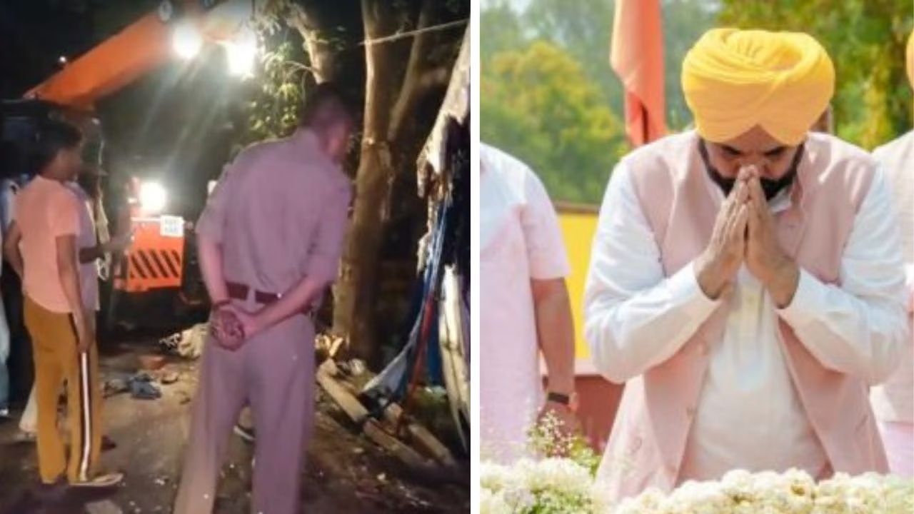 After the Fatehgarh Sahib Bus Accident, CM Bhagwant Mann Announced Compensation for The Families of the Victims