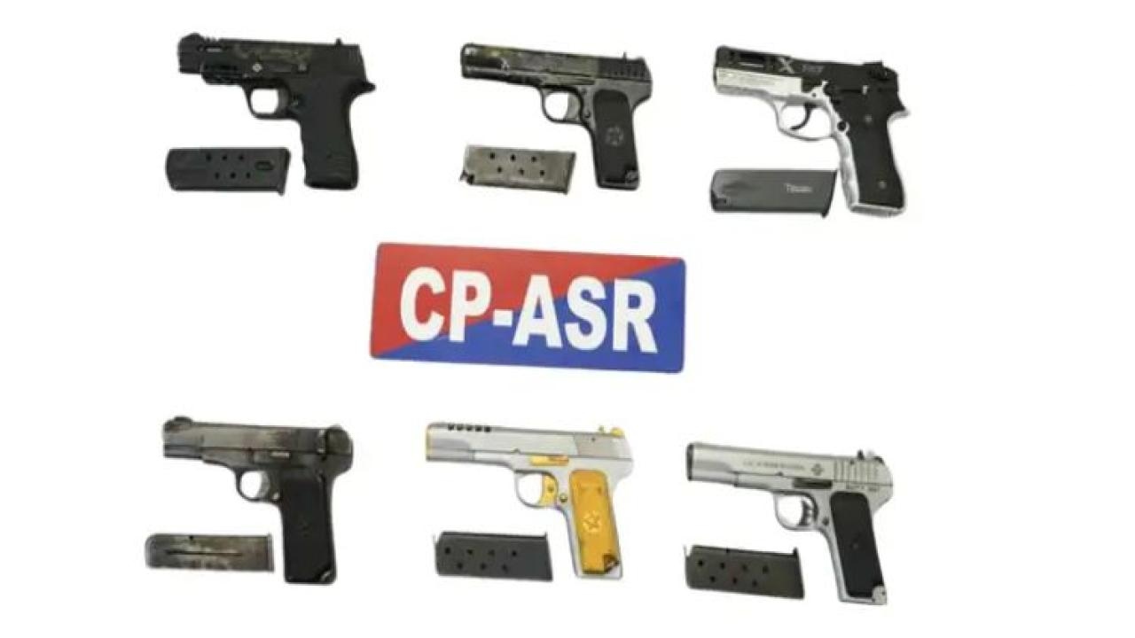 Amritsar Police Bust Arms Smuggling Racket, 3 Arrested with 6 Pistols