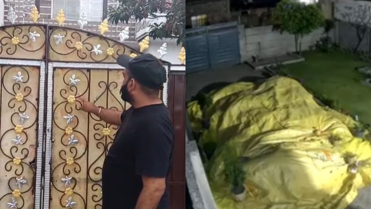 Amritsar Shock: Multiple Rounds Fired at House in Sialka—CCTV Captures Chilling Moment!