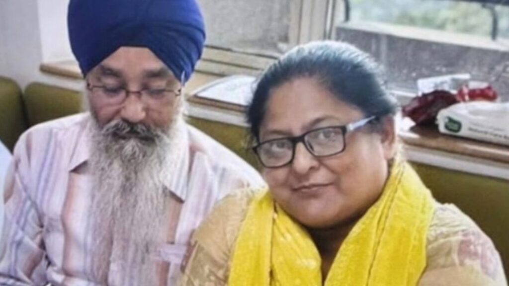 Ajaib Singh and wife Kamal Kaur