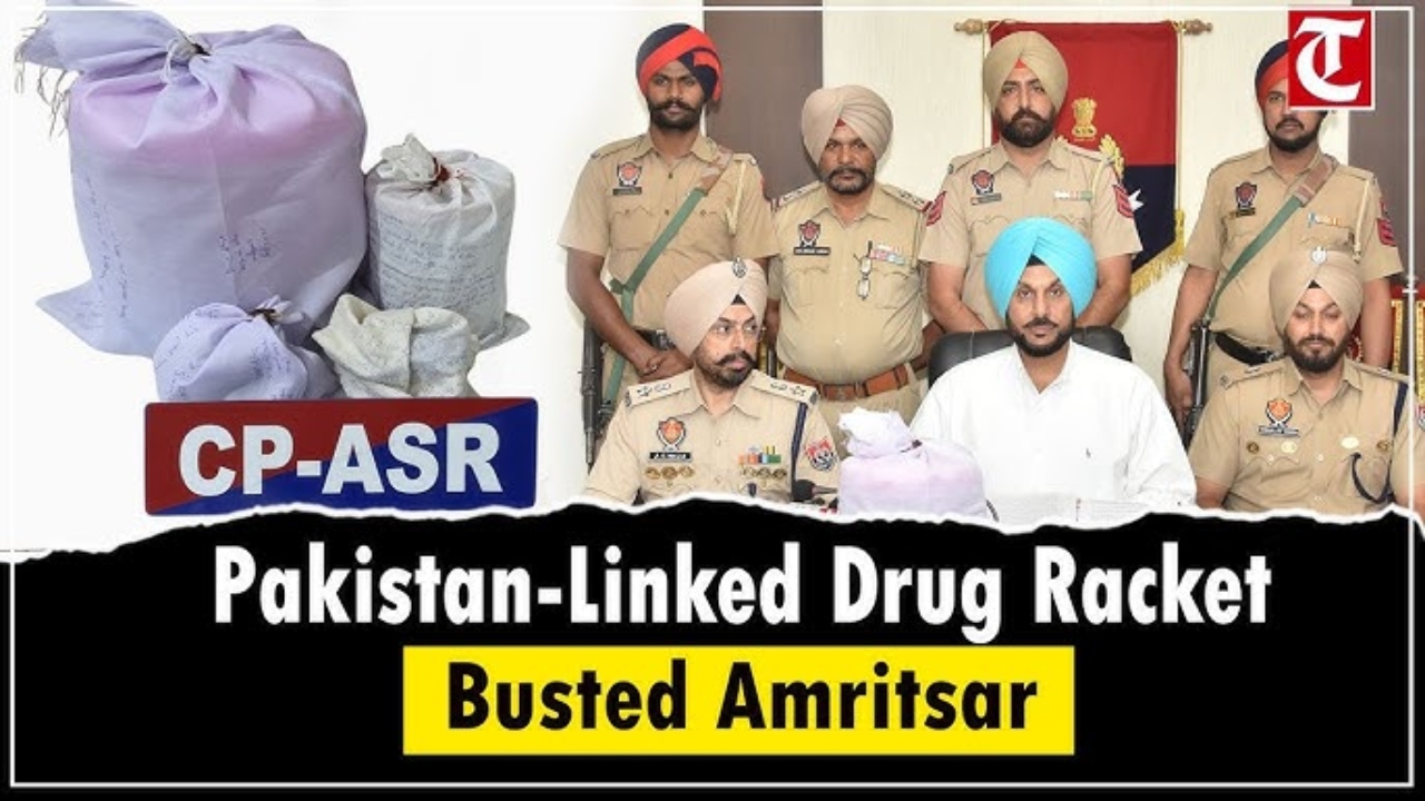 Drug and Arms Racket Busted in Amritsar – 2 with Links to Pakistan Arrested!